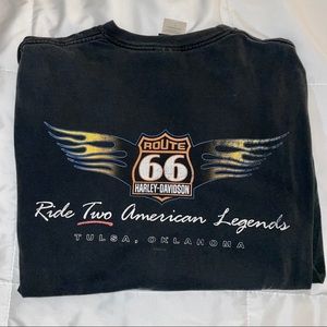 Rare Vintage Harley Davidson Longsleeve T-shirt